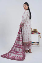 3PC Printed Unstitched Lawn Suit KLA-3097 Printed KHAS STORES 