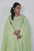 3PC Printed Unstitched Lawn Suit KLA-3099 Printed KHAS STORES 