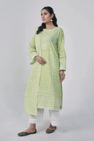 3PC Printed Unstitched Lawn Suit KLA-3099 Printed KHAS STORES 