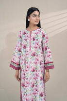 3PC Printed Unstitched Lawn Suit KLA-3262 Printed KHAS STORES 