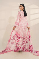 3PC Printed Unstitched Lawn Suit KLA-3277 Printed KHAS STORES 