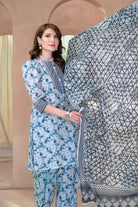 3PC Printed Unstitched Lawn Suit KLA-3287 Printed KHAS STORES 
