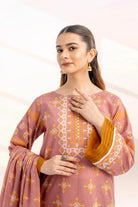 3PC Printed Unstitched Lawn Suit KLA-3295 Printed KHAS STORES 