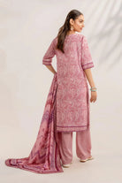 3PC Printed Unstitched Lawn Suit KLA-3296 Printed KHAS STORES 