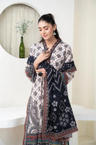 3PC Printed Unstitched Lawn Suit KLA-3421 Printed KHAS STORES 