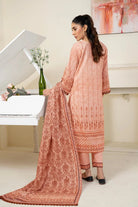 3PC Printed Unstitched Lawn Suit KLA-3485 Printed KHAS STORES 