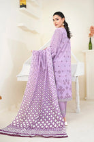 3PC Printed Unstitched Lawn Suit KLA-3486 Printed KHAS STORES 