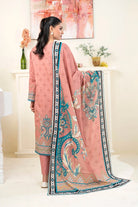 3PC Printed Unstitched Lawn Suit KLA-3489 Printed KHAS STORES 