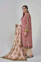 3PC Stitched Embroidered Lawn Suit KL-RTW-3069 KHAS STORES 