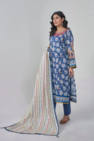 3PC Stitched Embroidered Lawn Suit KL-RTW-3070 KHAS STORES 