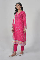 3PC Stitched Embroidered Lawn Suit KL-RTW-3076 KHAS STORES 
