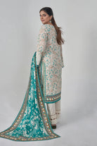 3PC Stitched Embroidered Lawn Suit KL-RTW-3079 KHAS STORES 