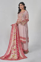 3PC Stitched Embroidered Lawn Suit KL-RTW-3080 KHAS STORES 