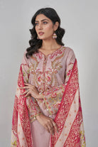 3PC Stitched Embroidered Lawn Suit KL-RTW-3080 KHAS STORES 