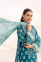 3PC Stitched Embroidered Lawn Suit KL-RTW-3342 KHAS STORES 