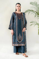 3PC Stitched Embroidered Lawn Suit | KL-RTW-3773 Embroidered KHAS STORES 