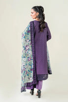 3PC Stitched Embroidered Lawn Suit | KL-RTW-3891 Embroidered KHAS STORES 