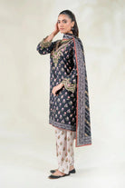 3PC Stitched Embroidered Lawn Suit | KL-RTW-3893 Embroidered KHAS STORES 