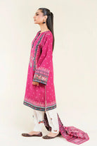 3PC Stitched Embroidered Lawn Suit | KL-RTW-3894 Embroidered KHAS STORES 