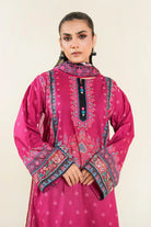 3PC Stitched Embroidered Lawn Suit | KL-RTW-3894 Embroidered KHAS STORES 