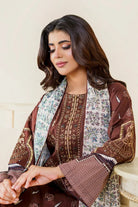 3PC Stitched Embroidered Lawn Suit | KL-RTW-3896 Embroidered KHAS STORES 