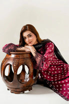 3PC Stitched Embroidered Lawn Suit | KL-RTW-4045 Embroidered KHAS STORES 