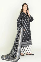 3PC Stitched Printed Lawn Suit | RTW-KLA-3879 KHAS STORES 