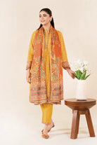3PC Stitched Printed Lawn Suit | RTW-KLA-3887 Printed KHAS STORES 