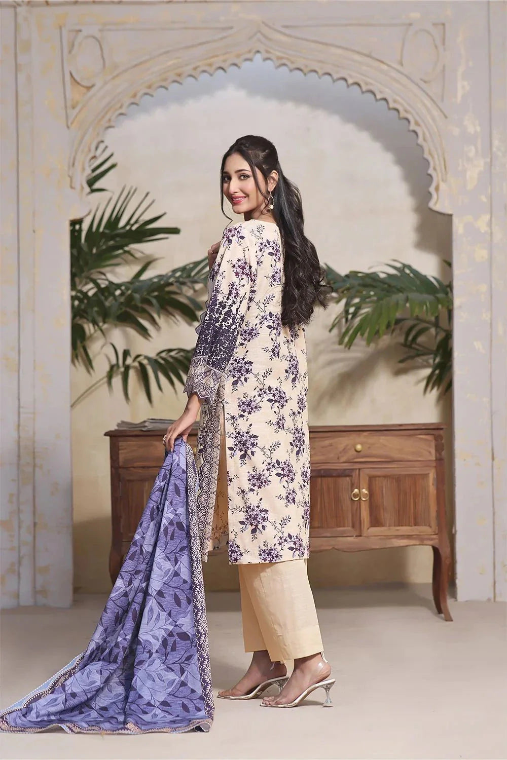 3PC Unstitched Khaddar Suit KKH-2359 KHAS STORES 