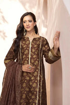 3PC Unstitched Printed Faux Silk Suit KFS-2330 KHAS STORES 