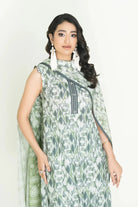 3PC Unstitched Printed Lawn Suit | KLA-3716 Printed KHAS STORES 