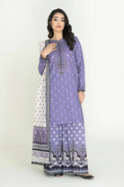 3PC Unstitched Printed Lawn Suit | KLA-3717 Printed KHAS STORES 