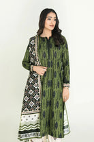 3PC Unstitched Printed Lawn Suit | KLA-3718 Printed KHAS STORES 