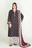 3PC Unstitched Printed Lawn Suit | KLA-3719 Printed KHAS STORES 