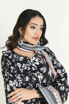 3PC Unstitched Printed Lawn Suit | KLA-3720 Printed KHAS STORES 