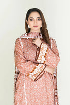 3PC Unstitched Printed Lawn Suit | KLA-3722 Printed KHAS STORES 