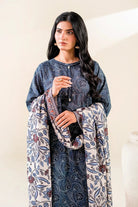 3PC Unstitched Printed Lawn Suit | KLA-3724 Printed KHAS STORES 