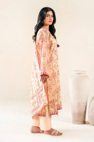 3PC Unstitched Printed Lawn Suit | KLA-3727 Printed KHAS STORES 