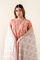 3PC Unstitched Printed Lawn Suit | KLA-3728 Printed KHAS STORES 