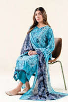3PC Unstitched Printed Lawn Suit | KLA-3730 Printed KHAS STORES 