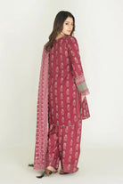 3PC Unstitched Printed Lawn Suit | KLA-3735 Printed KHAS STORES 
