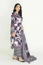 3PC Unstitched Printed Lawn Suit | KLA-3738 Printed KHAS STORES 