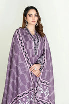 3PC Unstitched Printed Lawn Suit | KLA-3739 Printed KHAS STORES 