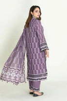 3PC Unstitched Printed Lawn Suit | KLA-3739 Printed KHAS STORES 