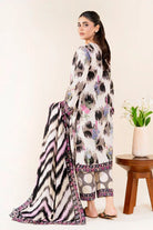 3PC Unstitched Printed Lawn Suit | KLA-3746 Printed KHAS STORES 