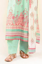 3PC Unstitched Printed Lawn Suit | KLA-3749 Printed KHAS STORES 