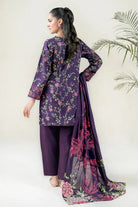 3PC Unstitched Printed Lawn Suit | KLA-3750 Printed KHAS STORES 