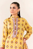 3PC Unstitched Printed Lawn Suit | KLA-3752 Printed KHAS STORES 