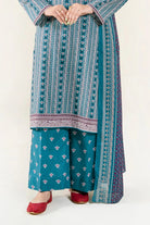 3PC Unstitched Printed Lawn Suit | KLA-3753 Printed KHAS STORES 