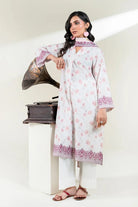 3PC Unstitched Printed Lawn Suit | KLA-3757 Printed KHAS STORES 